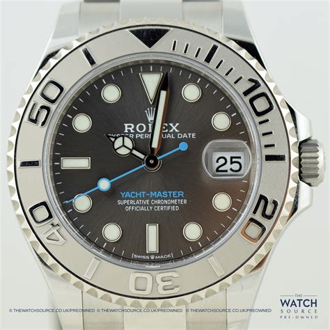 pre owned rolex yacht master.